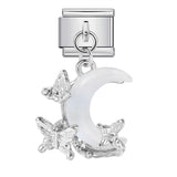 Single Hook Pendant Italian Module Bracelet Titanium Steel Splicing Strap Chain Italian Charm