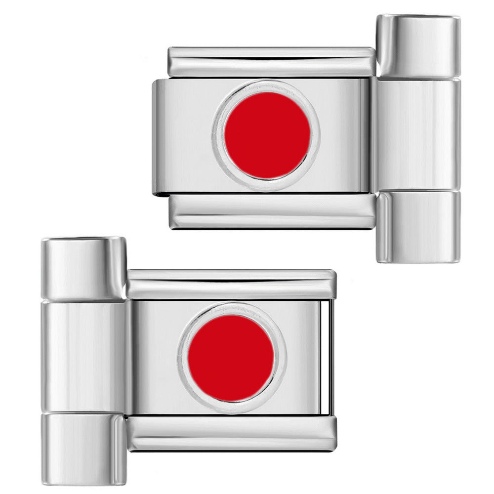 New Oil Drop Pattern DIY Watch with Connector Italian Module Bracelet Assembly and Splicing Bracelet Tool