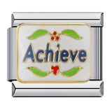 New Stainless Steel Welding Drip Oil Cartoon DIY Italian Module Bracelet Italian Module