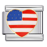 American Cultural Elements Italian Modular Bracelet Titanium Steel Welded Drip Oil Bracelet