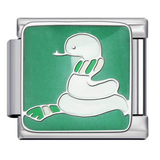 New Anime Cartoon Series Italian Module Bracelet Titanium Steel Welding Oil Dripping DIY Elastic Splicing Bracelet