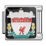 Italian Module Bracelet Peace Series Stainless Steel Welding Drip Oil Pattern DIY Elastic Splicing Strap Chain