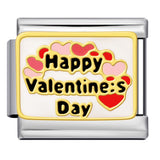 Exquisite Bag Series Italian Module Bracelet Color Welding Pattern DIY Personalized Bracelet Valentine's Day Gift