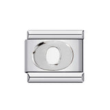 New Titanium Steel Gold Plated DIY Italian Charm Bracelet with Alphabet Letters Customizable Fashion Jewelry