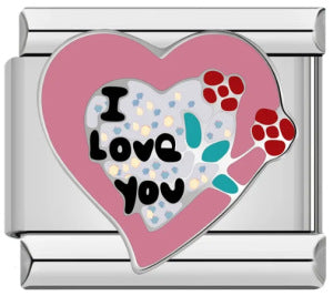 New Holiday Gift Floral Pattern Band Chain Titanium Steel Gold Plated Welded DIY Italian Modular Bracelet Wholesale