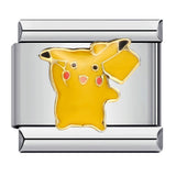 Cute Animal Titanium Steel Gold Plated Italian Charm Bracelet Customizable DIY Jewelry for Women