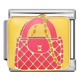 Exquisite Bag Series Italian Module Bracelet Color Welding Pattern DIY Personalized Bracelet Valentine's Day Gift