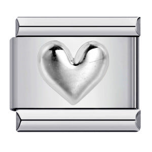 Titanium Steel Gold Silver Stamping Pattern DIY Italian Module Bracelet Italian Charm Bracelet