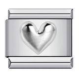 Titanium Steel Gold Silver Stamping Pattern DIY Italian Module Bracelet Italian Charm Bracelet